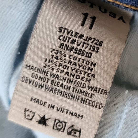 Premium Just USA Skinny Jeans Sz 11 Like New Condition - Picture 7 of 16